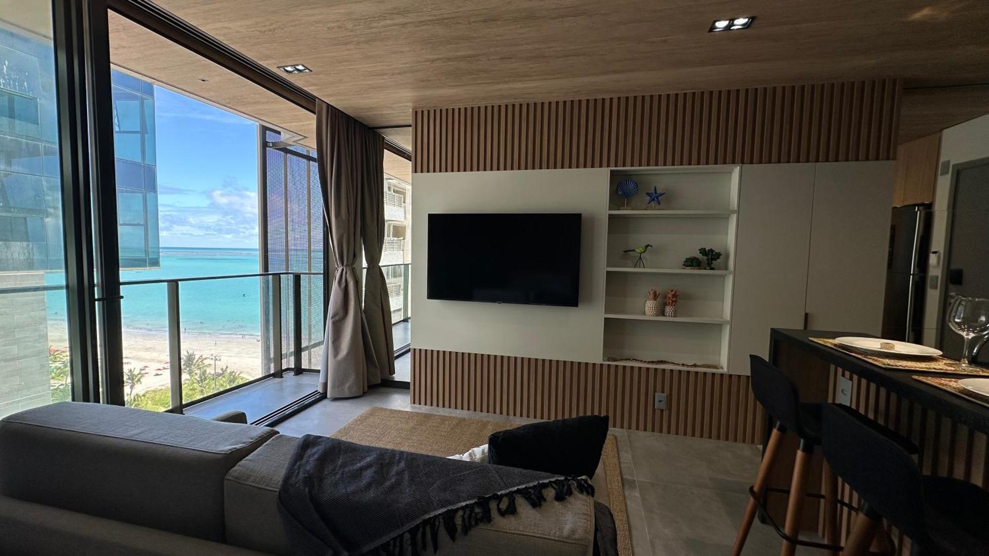 Apto Beira-mar Com Vista Mar - Nt1206 Apartamento Maceió